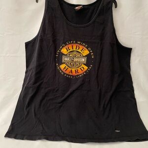 Vintage distressed Harley Davidson, tank top men’s 3X